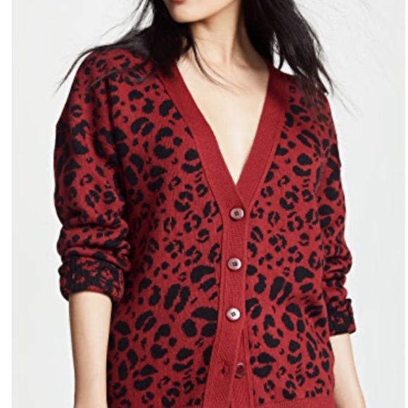 anine bing justine cardigan